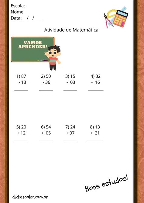 matematica 1 ano wordall